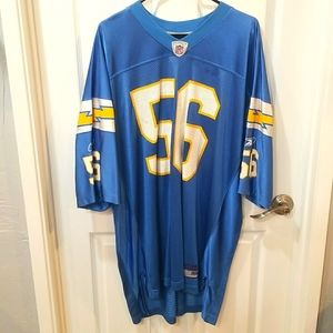 Chargers Merriman football jersey bb blue XXL Reebok NFL